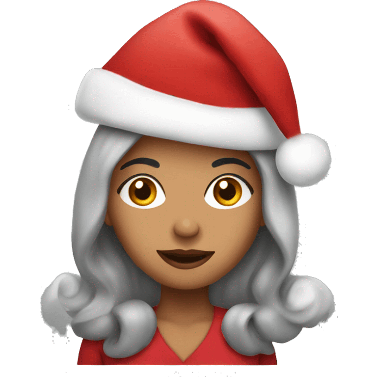 Latina Santa emoji