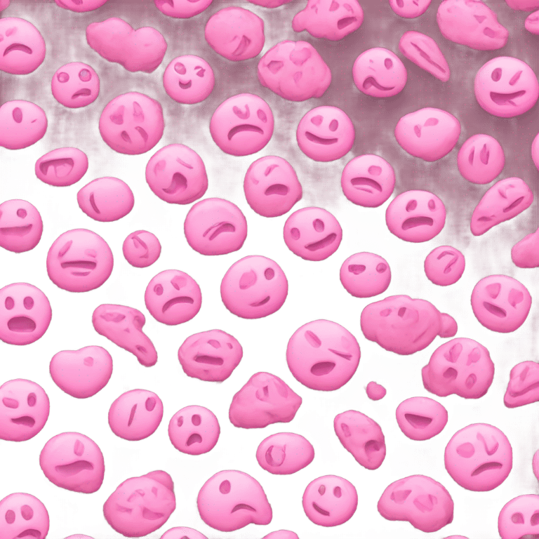 Pink aesthetic emojis emoji