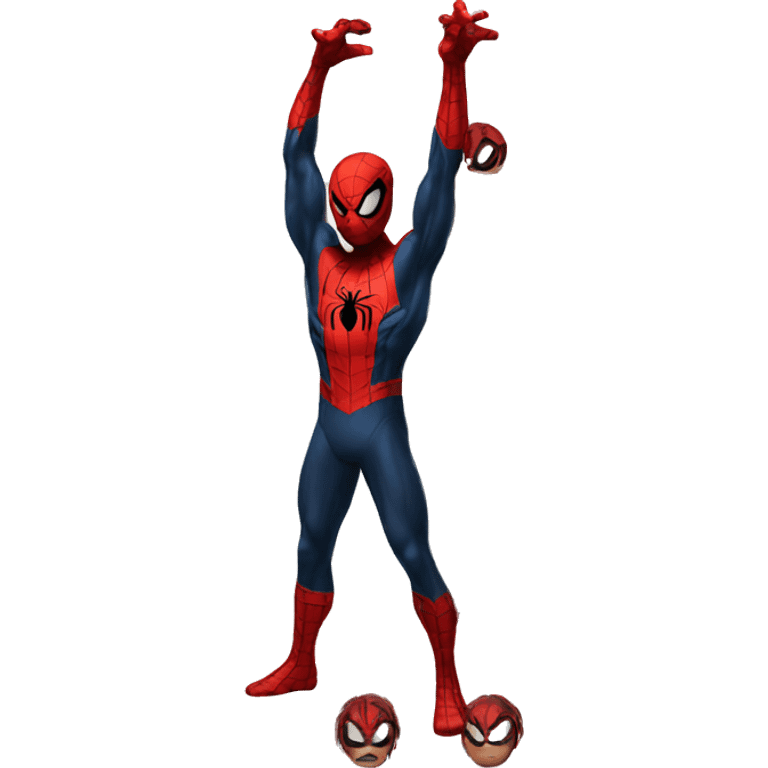 spider-man pose emoji