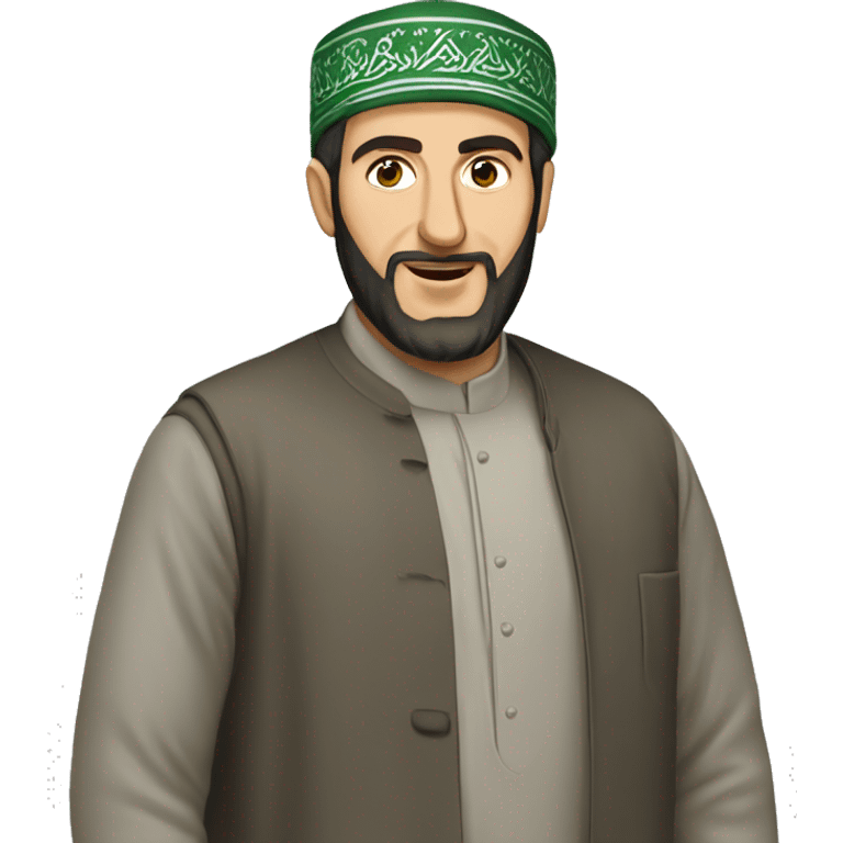 Muslim Chechen man emoji