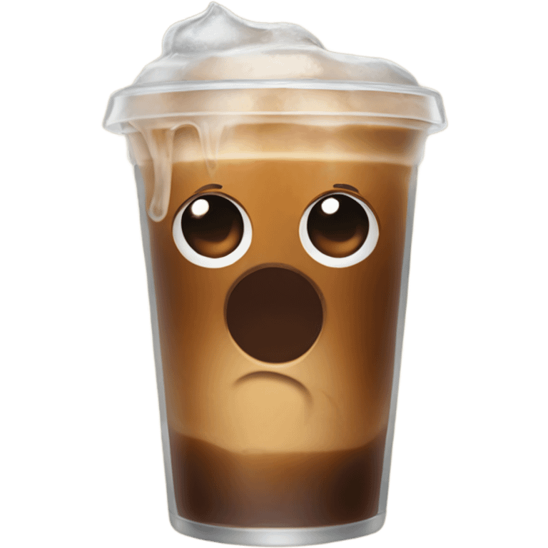 iced coffee emoji