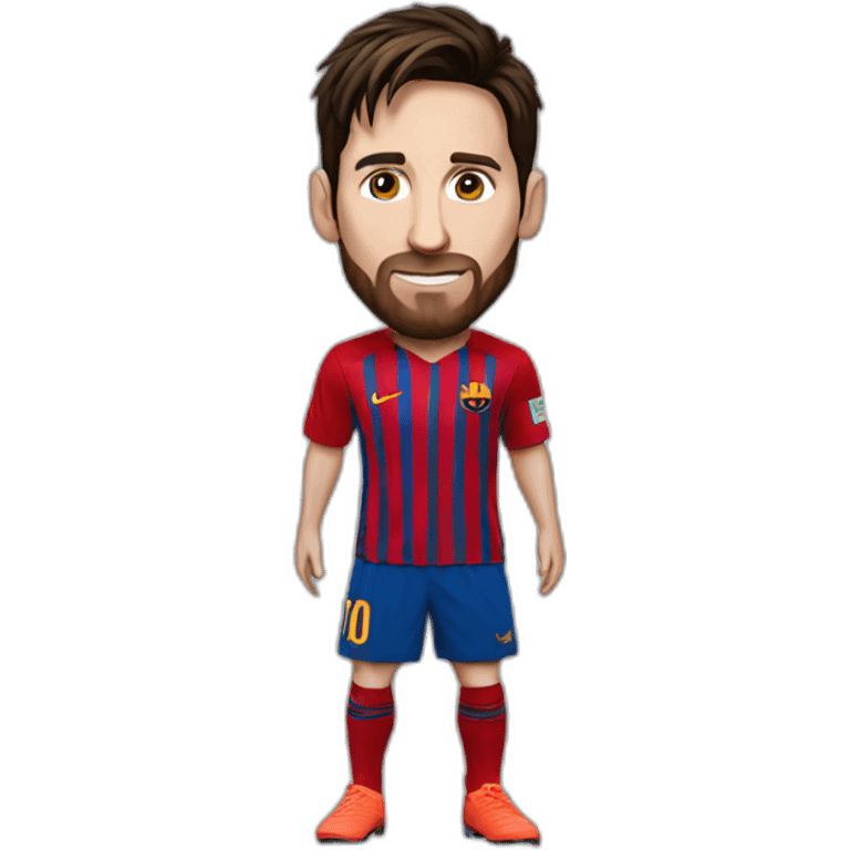 Messi in perspolis outfit emoji