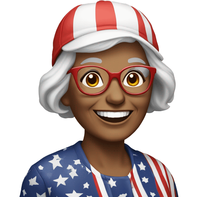 MAGA granny emoji