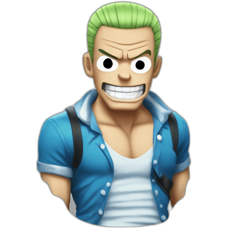 Franky from One Piece emoji