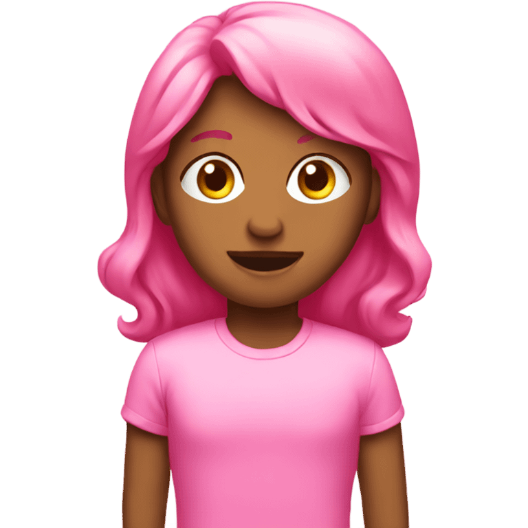 pink iphone emoji