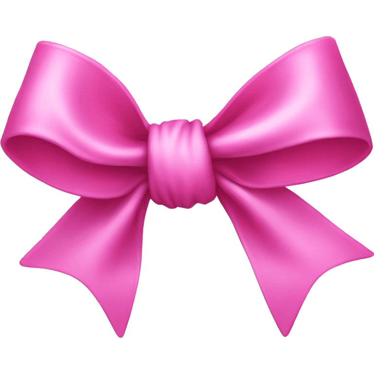 Asthetic Pink bow  emoji