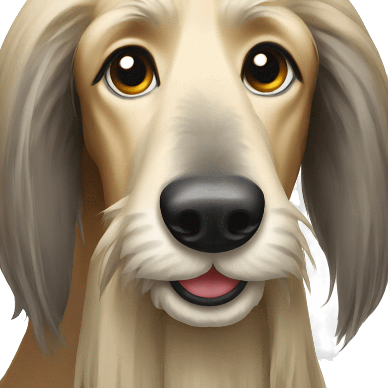 Afghan Hound emoji