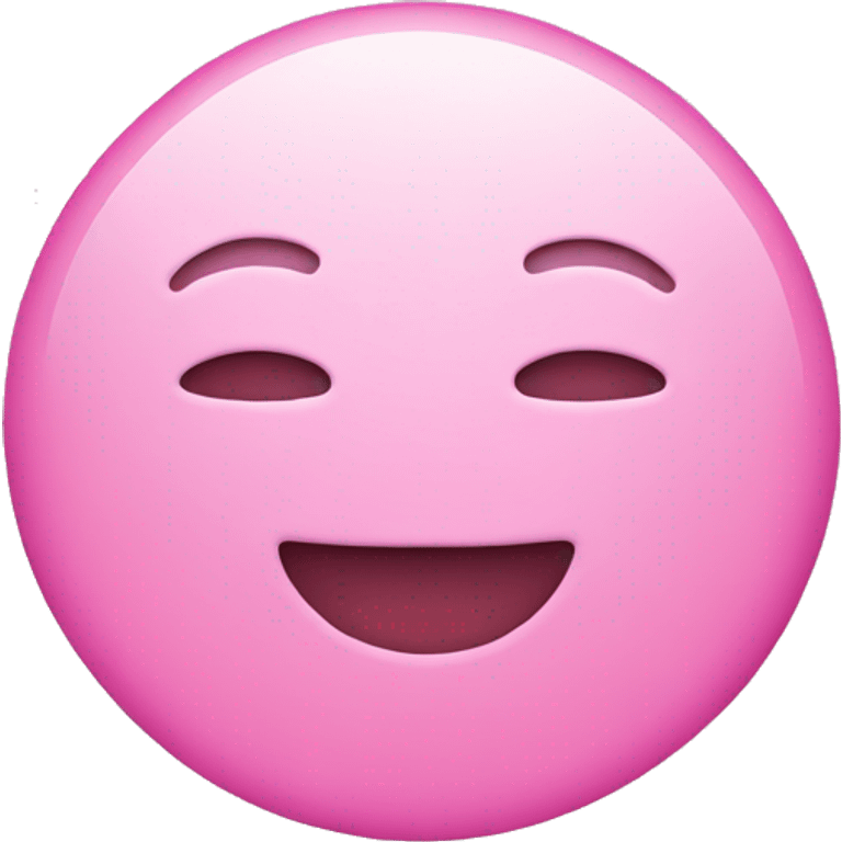 Pink circle emoji