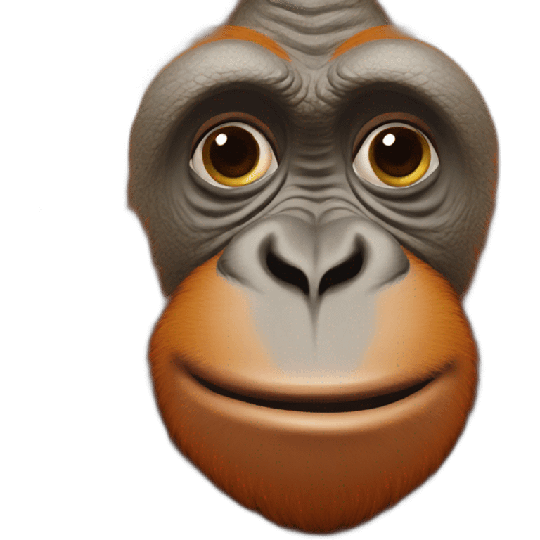 Orangutan emoji