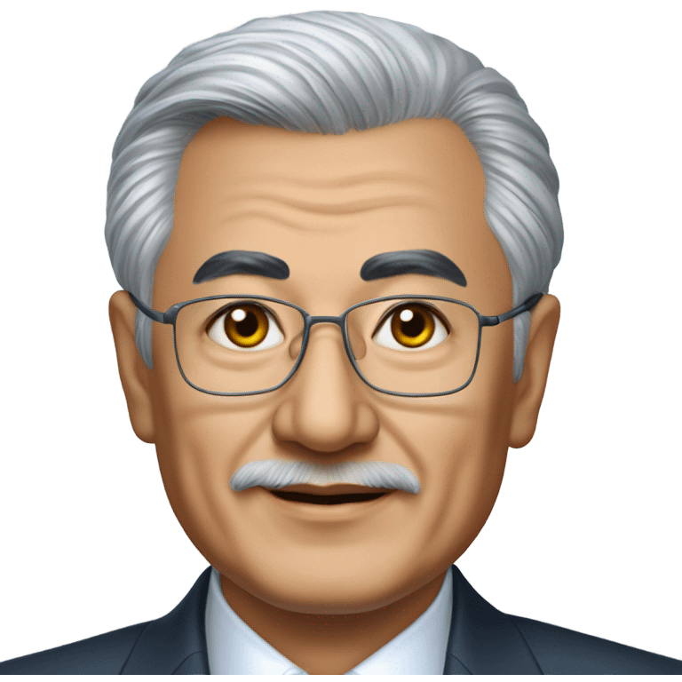 photorealistic president Kazakhstan Qasym-Jomart Kemelūly Toqaev emoji