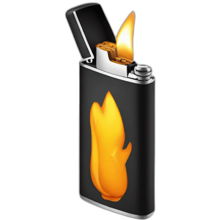 Un briquet emoji