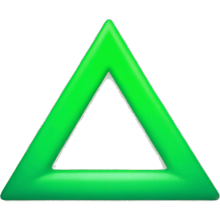 Green updown triangle emoji