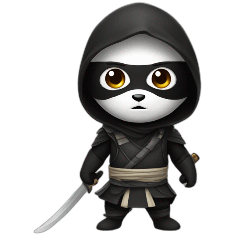 Panda Ninja Arab emoji