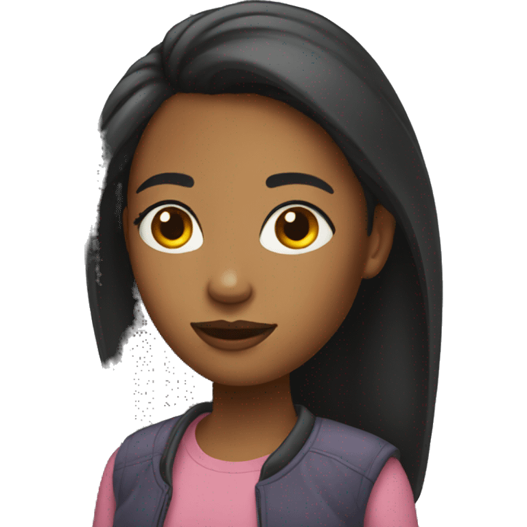 girl in interview emoji