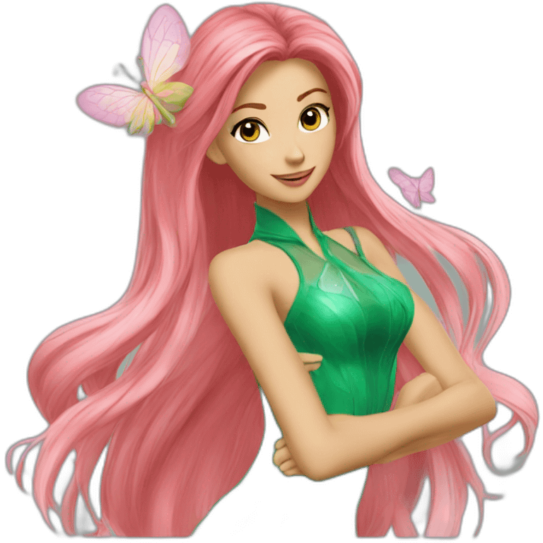 Winx-Flora emoji