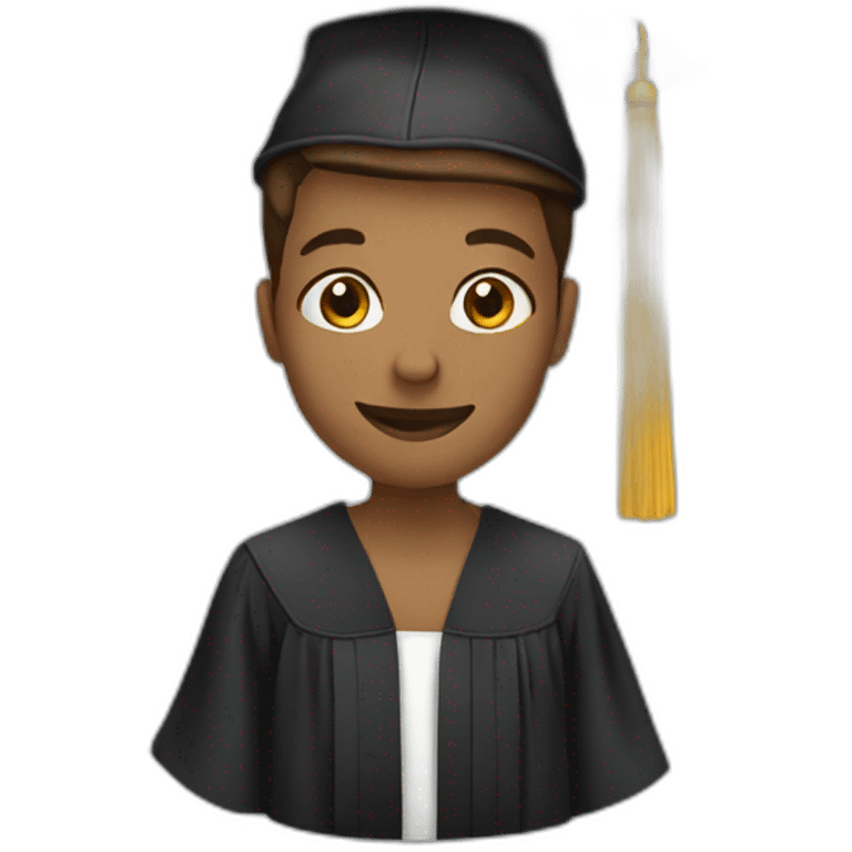 student graduating emoji