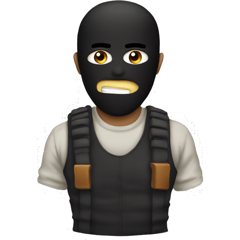 The robber emoji emoji