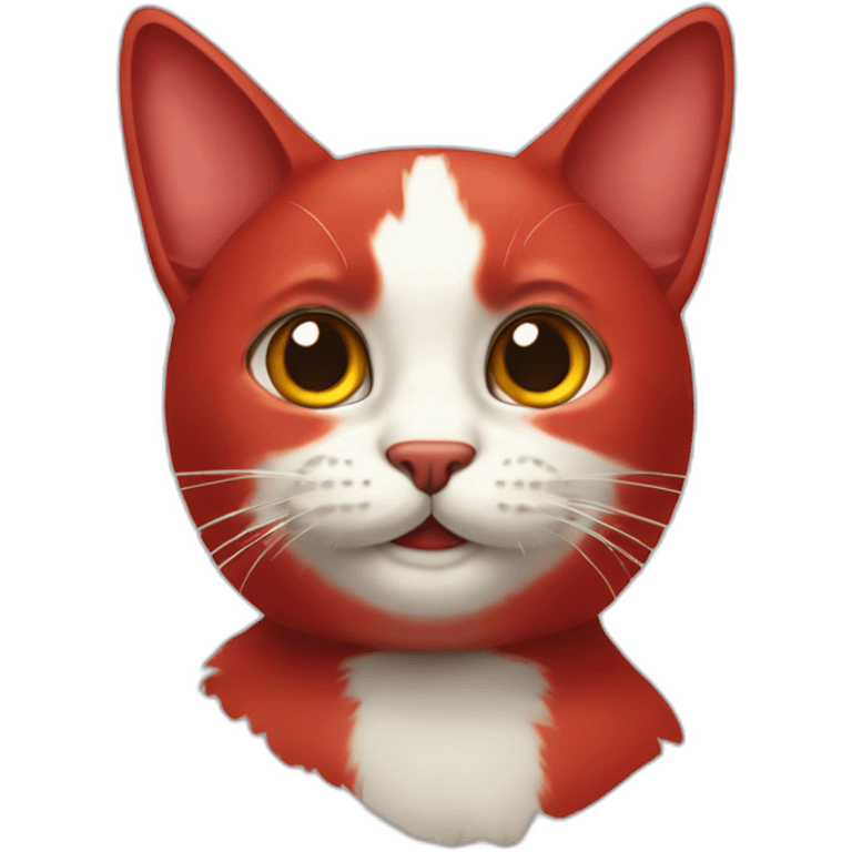 gato-vermelho emoji