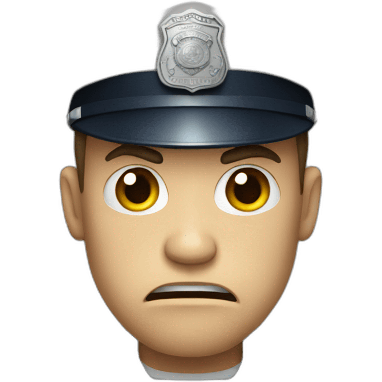 police angry emoji