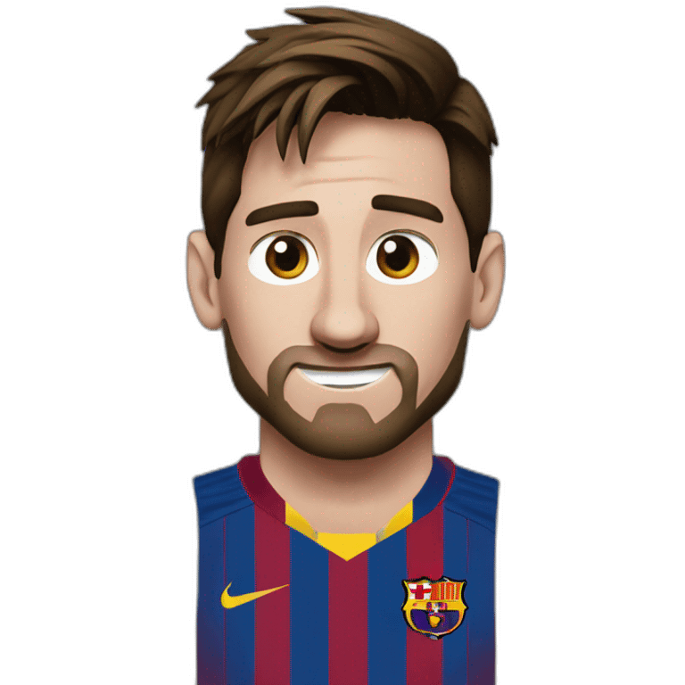 Messi barcelona emoji