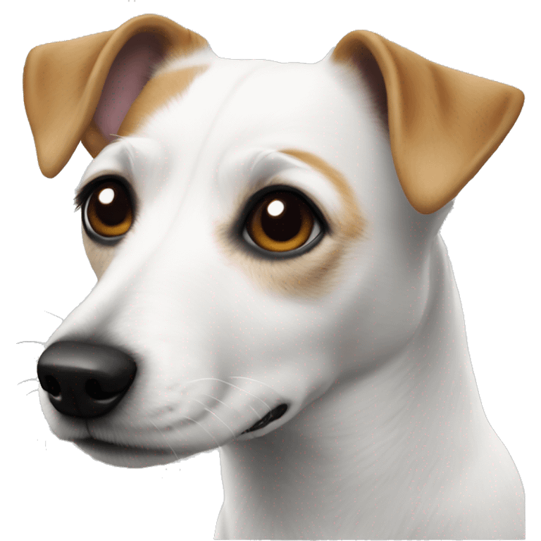 White jack russel emoji