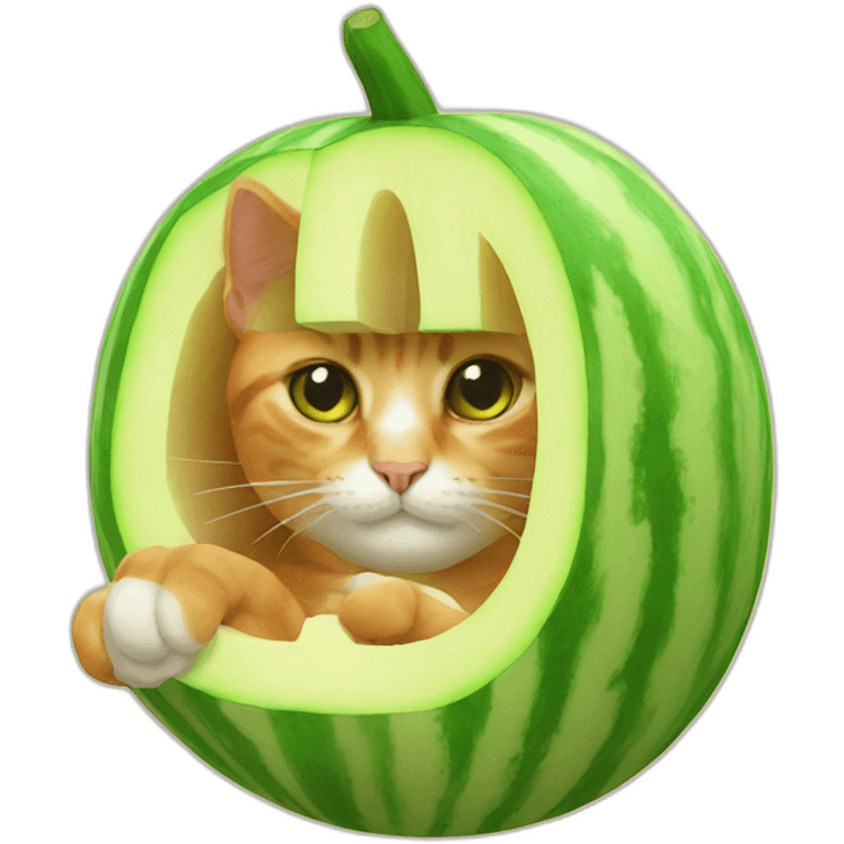 melon cat emoji