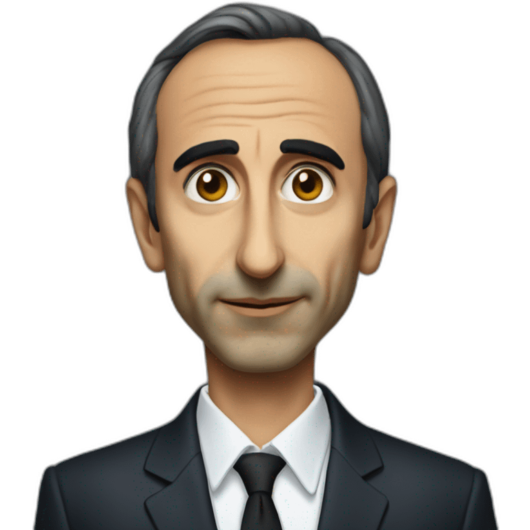 Eric zemmour rigole emoji