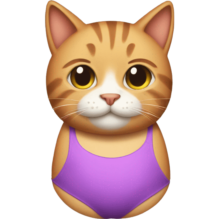 cat with swimsuit emoji