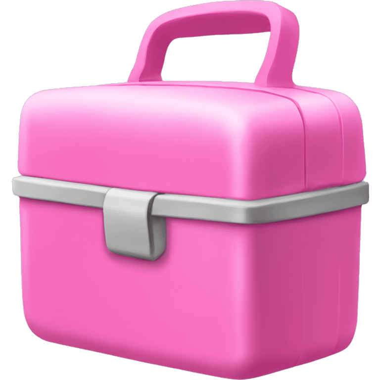 pink lunchbox for uni emoji