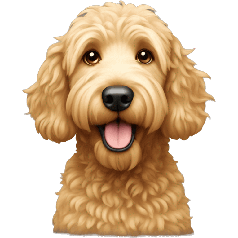 Golden doodle emoji