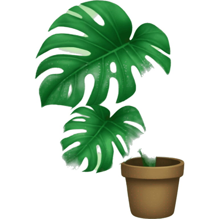 monstera emoji