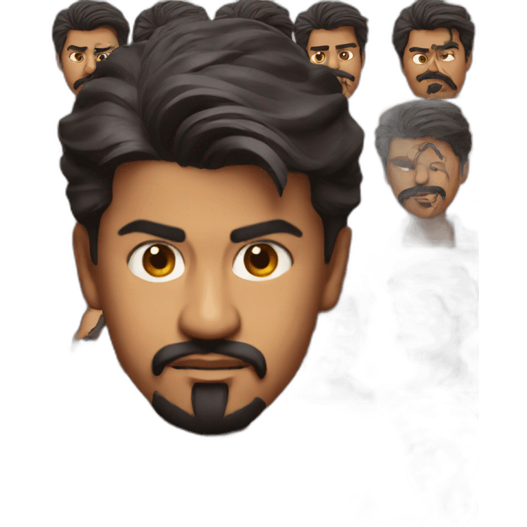 Vijay Thalapathy attitude  emoji