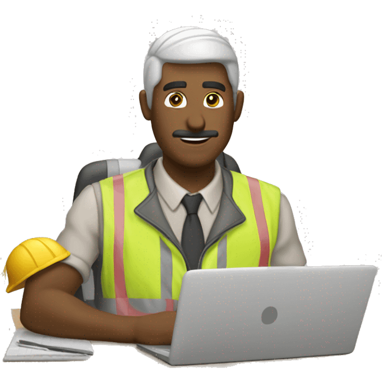 Alguien trabajando en un resta emoji