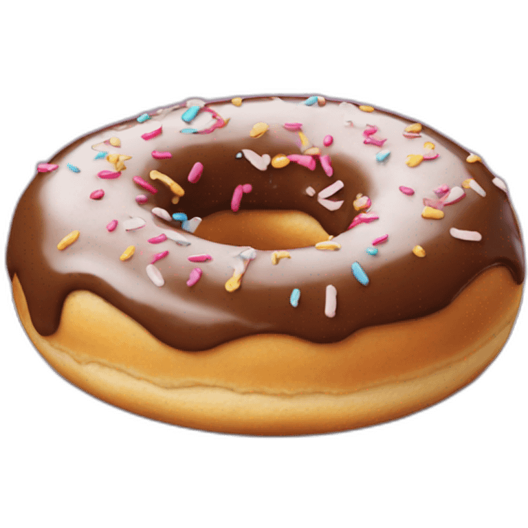 Mickey mange un donut emoji