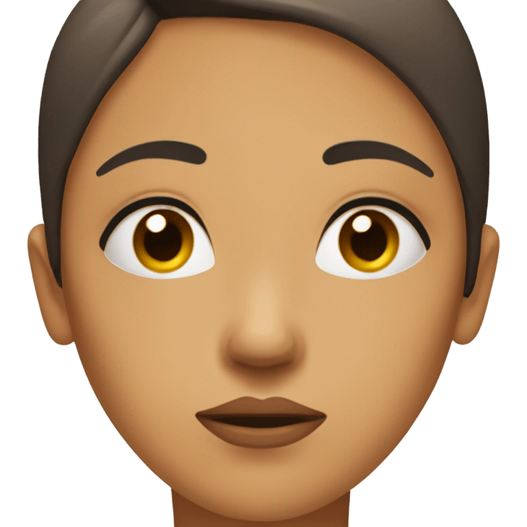 woman looking very stressed  emoji