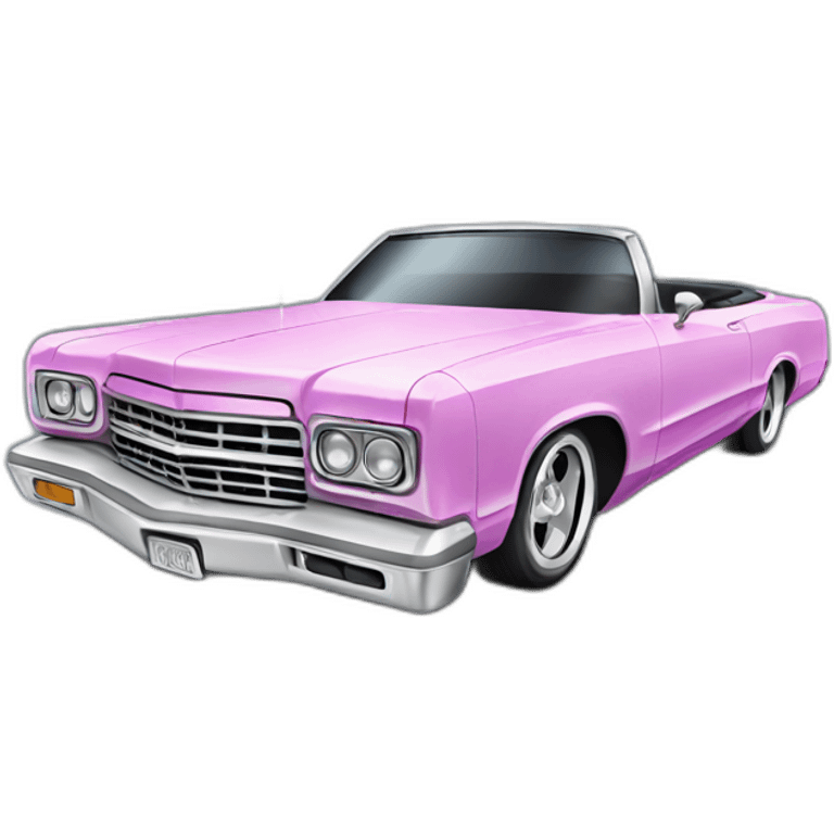 Lowrider car emoji