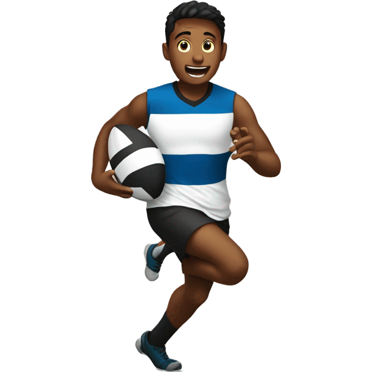 boy running with rugby ball emoji