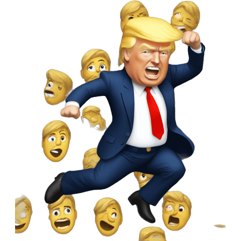 Trump dancing emoji