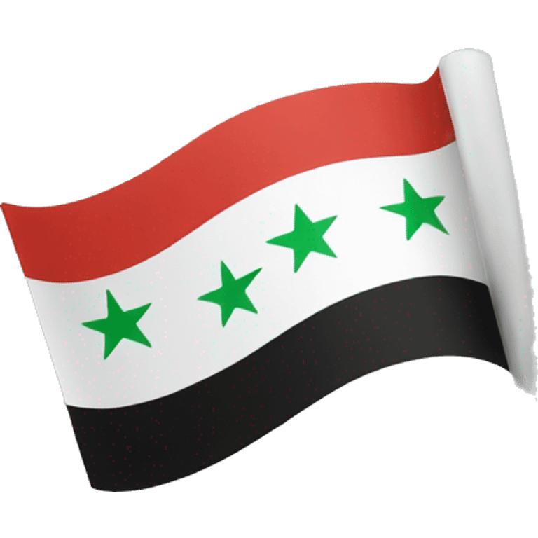 syria revolution flag emoji