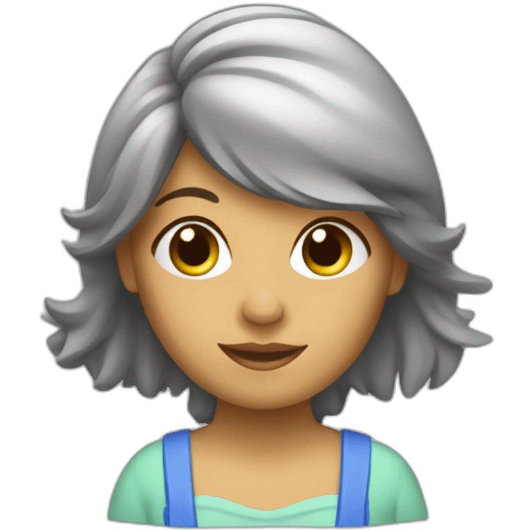 cleaning lady emoji