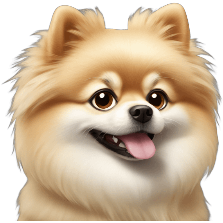 derpy pomeranian emoji