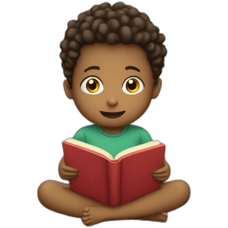 kids reading emoji