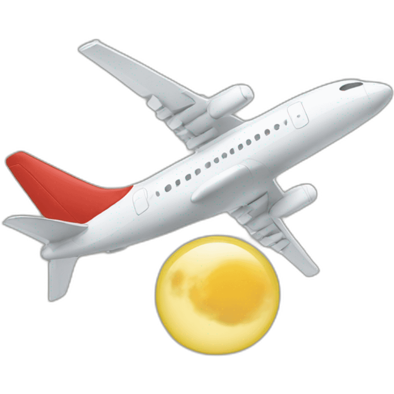 aeroplane landing emoji