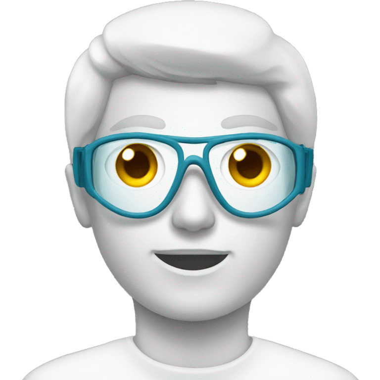 goggles for laboratory emoji