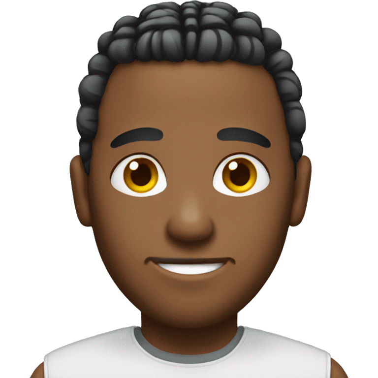 guy with cornrows emoji