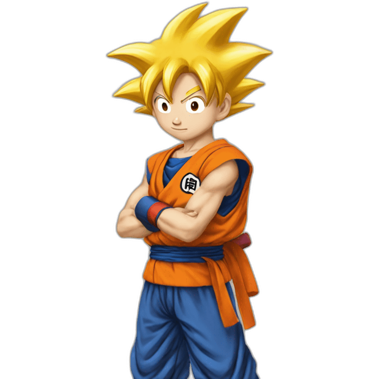 Kid goku emoji