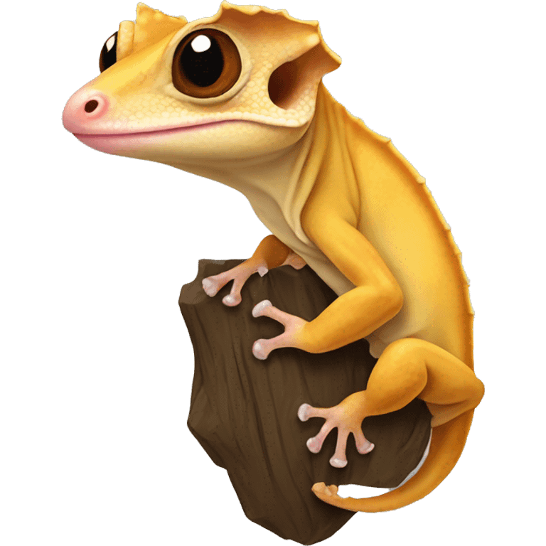 Crested gecko emoji