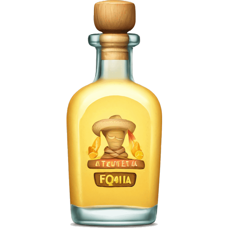 Tequila bottle emoji