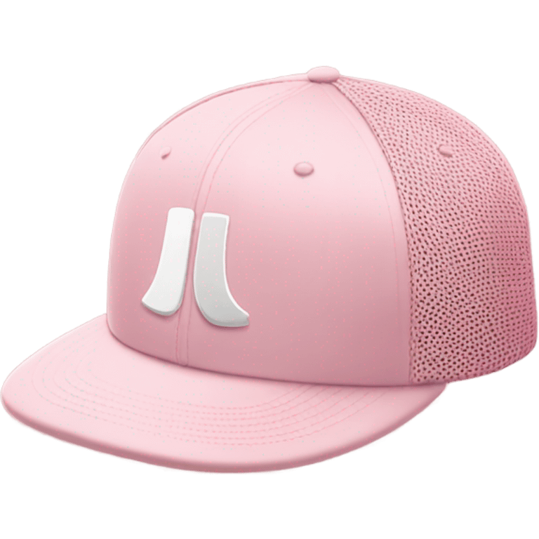 light pink Nike Cap emoji