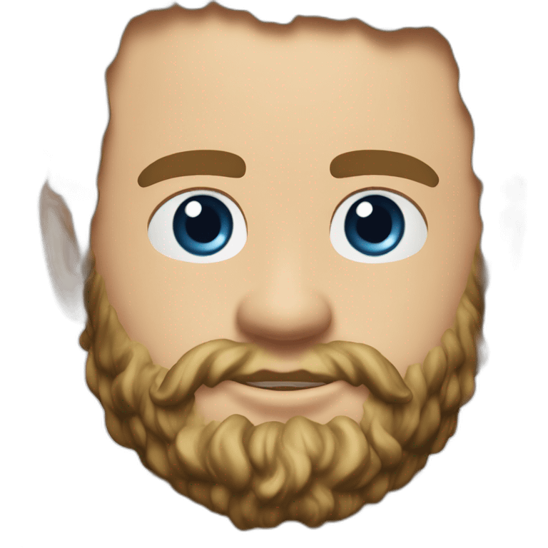 Jonathan Toews as beach bum with beard emoji